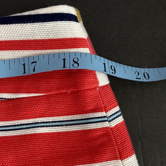 Loft Striped Short Skirt Size 12 - Picture 9 of 12